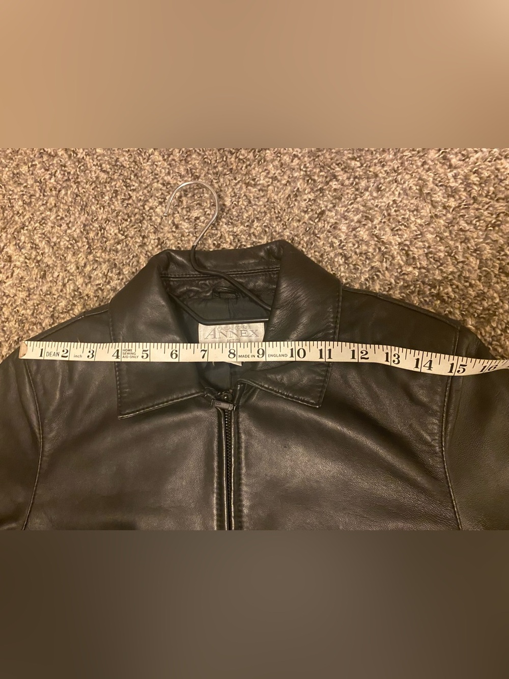 Perfect Condition Vintage Casual Corner LeatherJacket - Picture 9 of 16